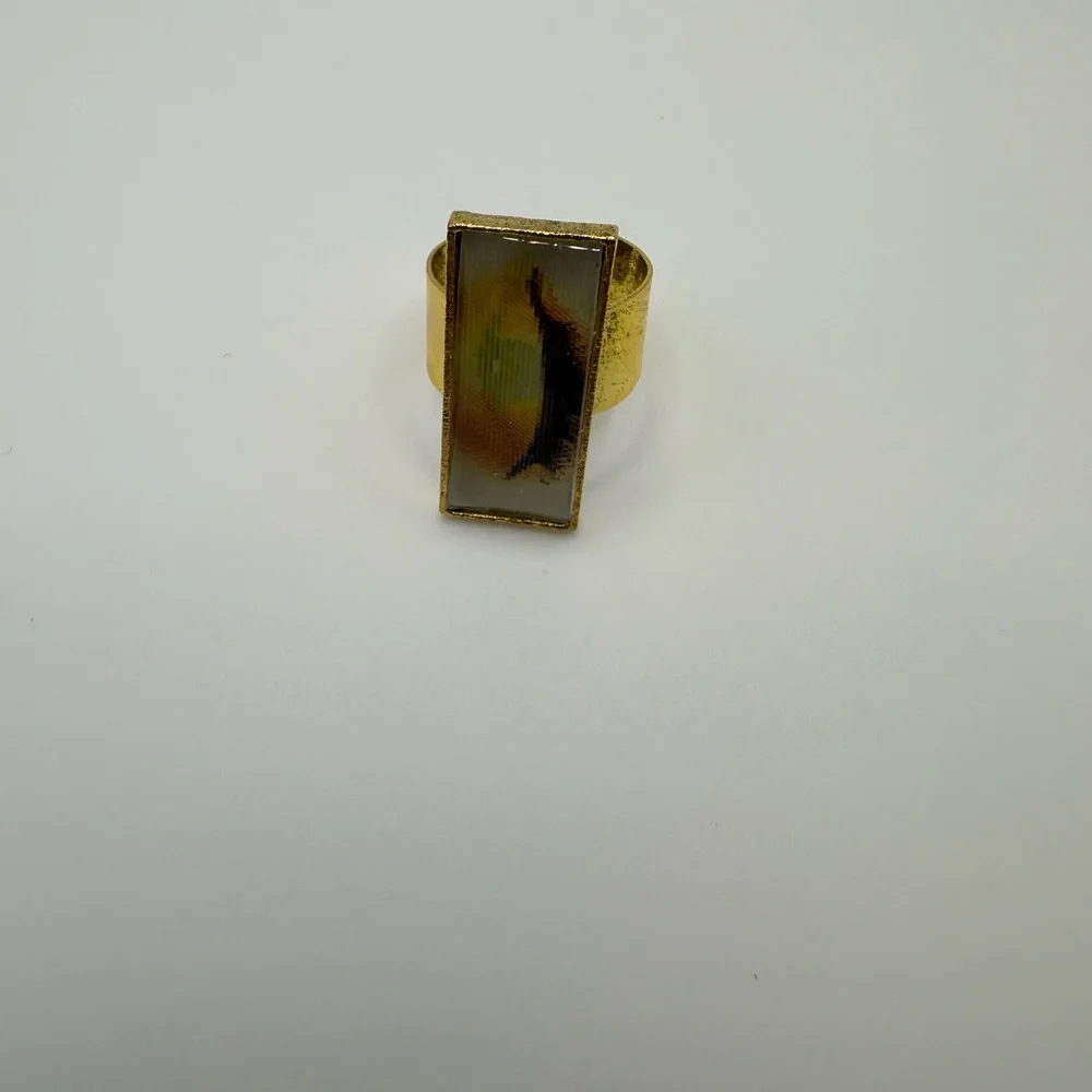 Fight Club Tyler Durden Eye ring oliver peoples 523 Brad Pitt paperstreet - Picture 8 of 17